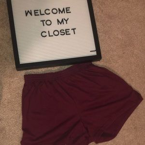 Workout shorts